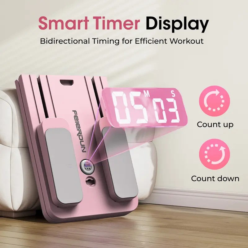 FEIERDUN Multi-functional Pilates Board | Ab & Core Strength Equipment | Foldable Home Reformer