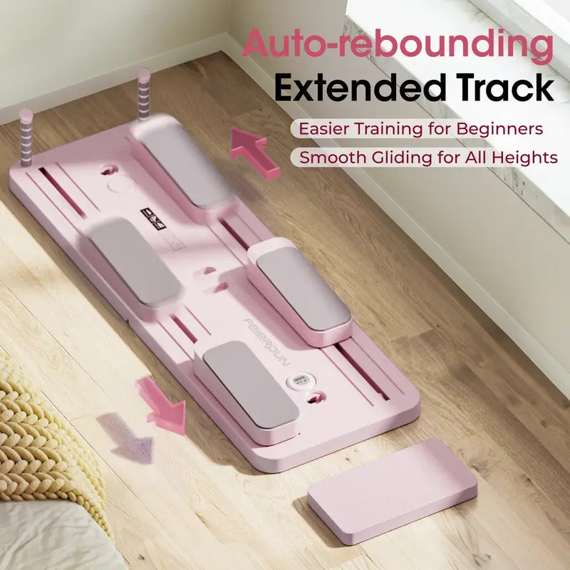 FEIERDUN Multi-functional Pilates Board | Ab & Core Strength Equipment | Foldable Home Reformer